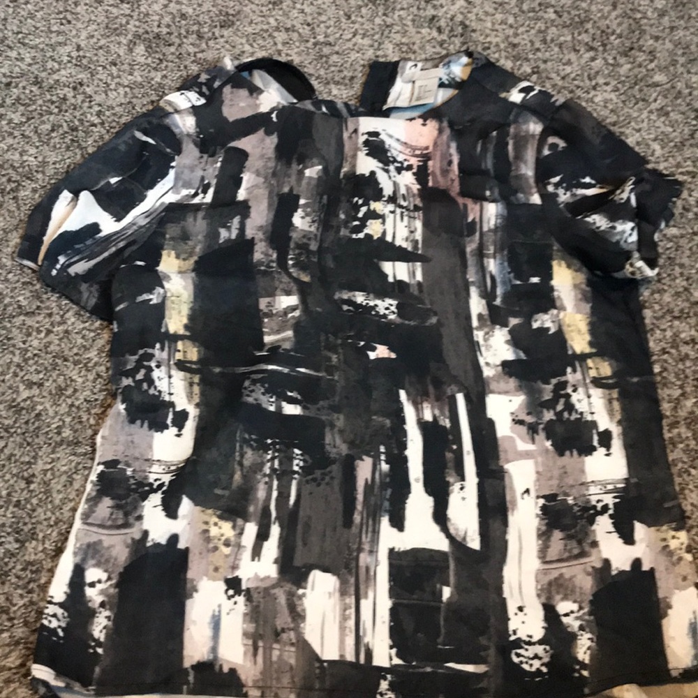 Satin dress top